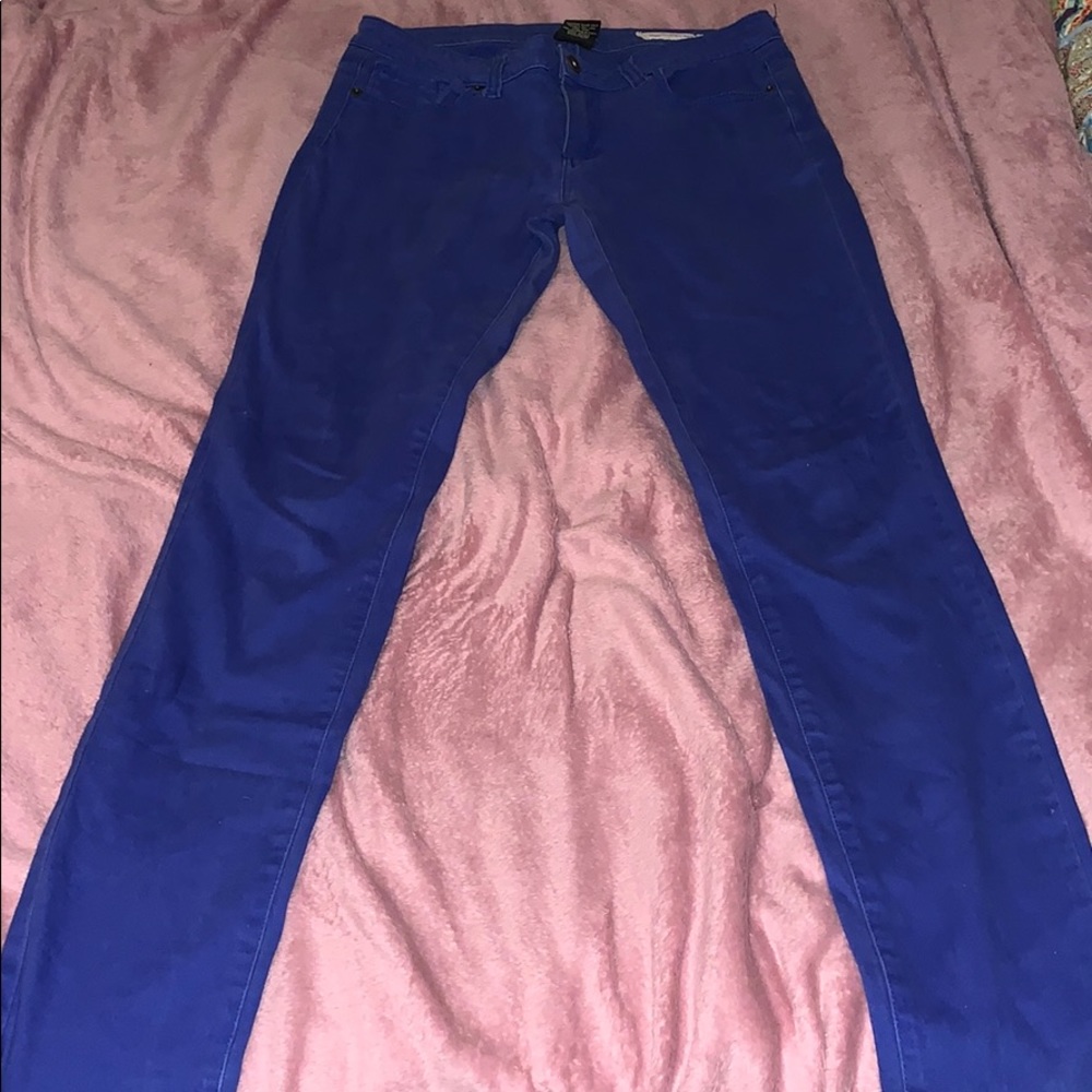 Blue Jean Style Pants (Cotton and spandex)